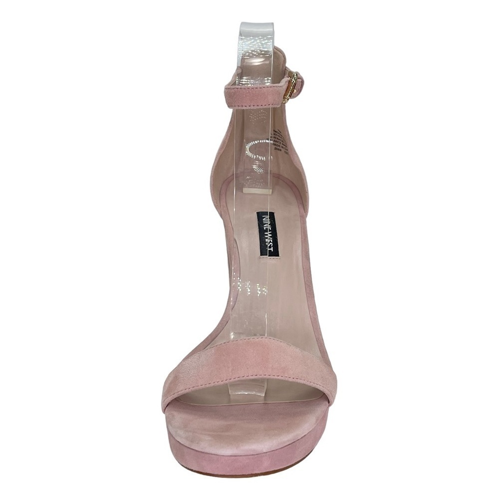 Nine West Dempsey Soft Pink Suede Leather Womens Heels Size 10M - Picture 4 of 16